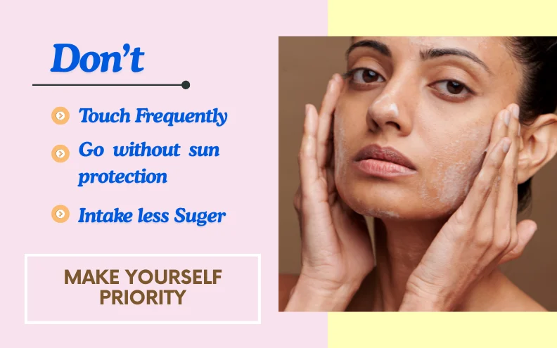 daily habits for clear skin without dryness